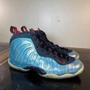 Nike Air Foamposite One Gone Fishing Green 644791-300 Gs Gradeschool Size 4.5Y